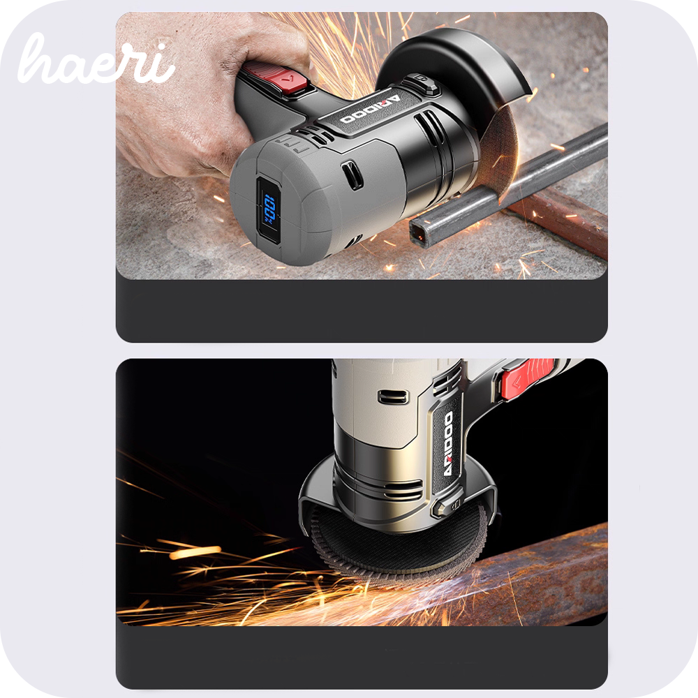 მინი კუთხსახეხი უნახშირო ARIDOO 16.8V (2 ელ)