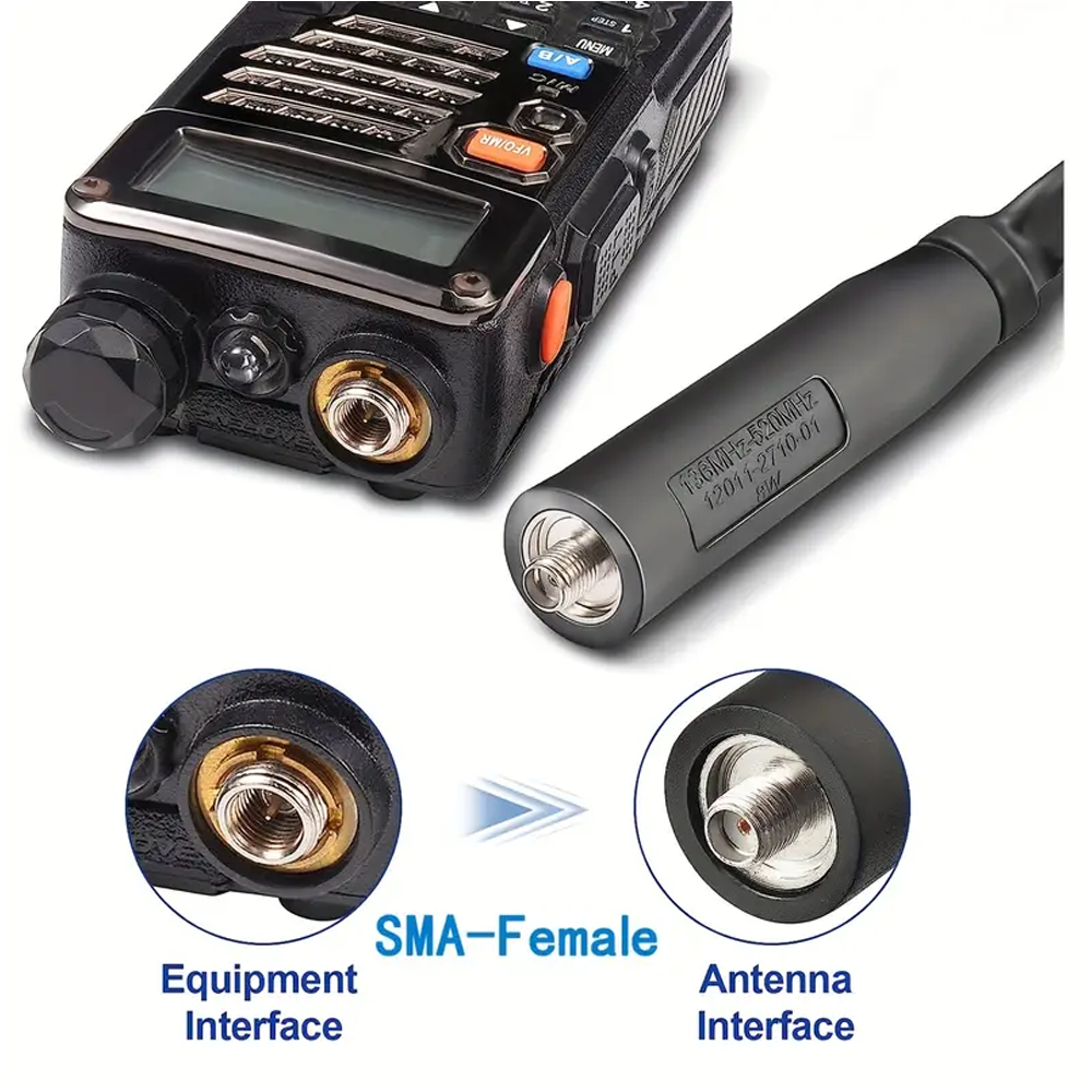 გაძლიერებული ანტენა რაციის (124 სმ)