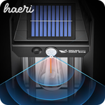 სანათი მზის პანელზე სენსორით Smiling Shark BD-067