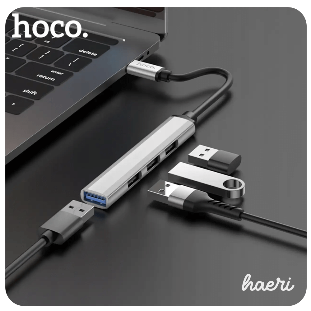 USB-C ჰაბი Hoco HB26 4-1-ში
