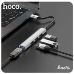 USB-C ჰაბი Hoco HB26 4-1-ში