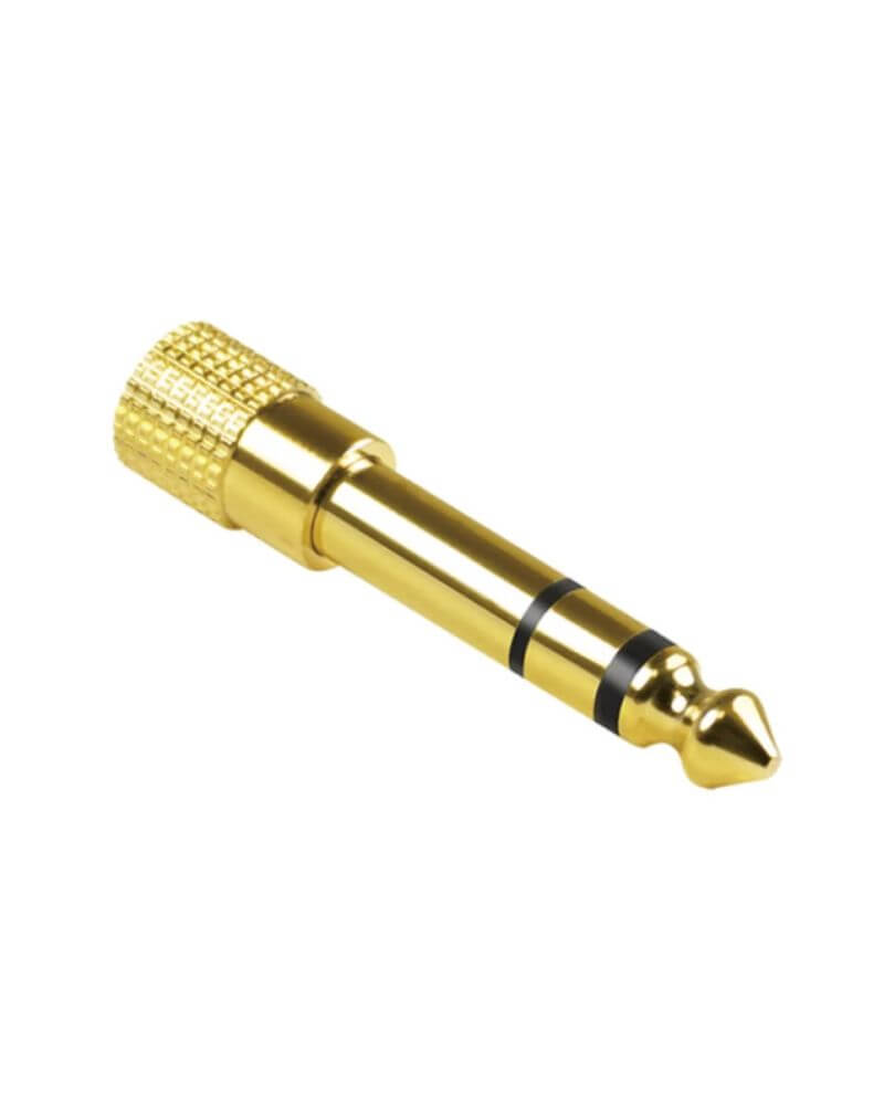 აუდიო ადაპტერი 6.35მმ (მამალი) to 3.5მმ (დედალი)