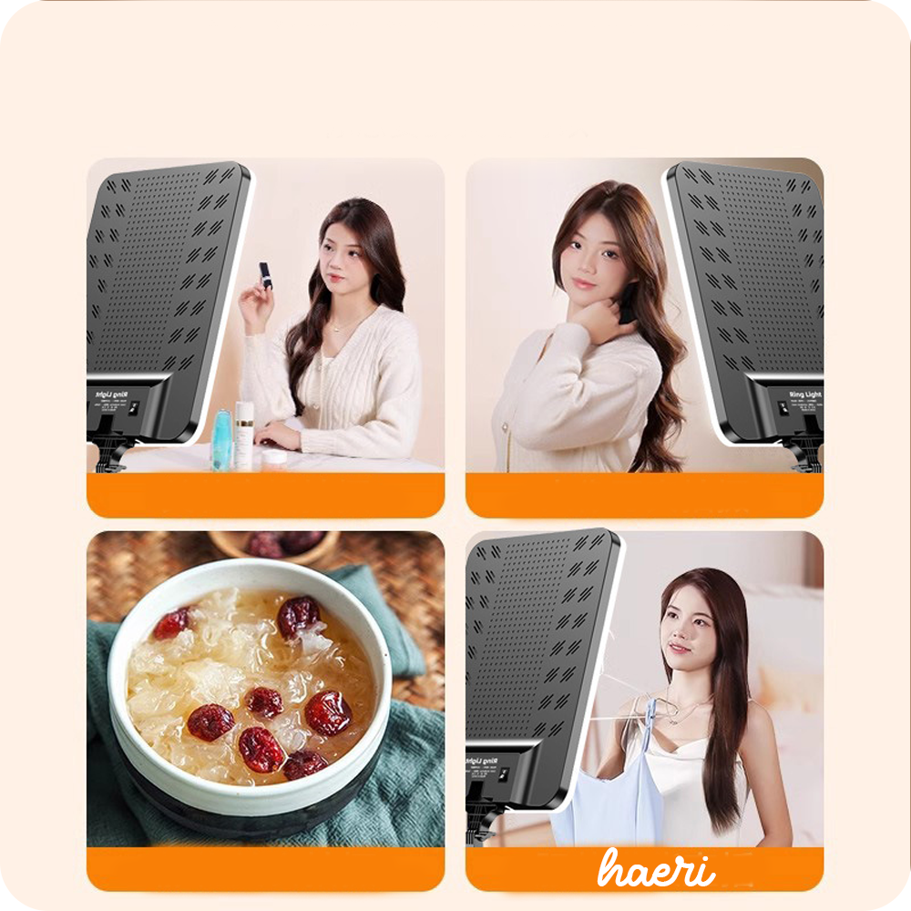 სტუდიური სანათი LED 29″ RL-29 + შტატივი 2.4მ