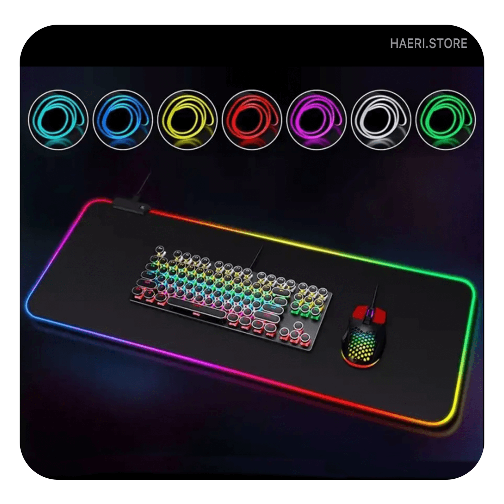 სათამაშო ხალიჩა RGB LED-განათებით (800*300 მმ)