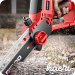 ჯაჭვური ხერხი უნახშირო 8″ 21V 6.0Ah ARIDOO (2 ელ. + 3 ჯაჭვი)