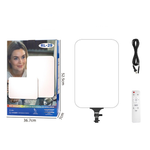 სტუდიური სანათი LED 29″ RL-29 + შტატივი 2.4მ