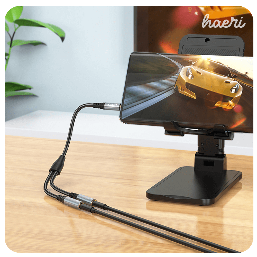 აუდიო ადაპტერი Hoco UPA21 AUX 3.5მმ