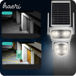 4G სათვალთვალო ორმაგი კამერა მზის პანელით