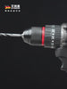 ARIDOO 21V cordless drill showing chuck and speed settings, ideal for efficient drilling tasks.